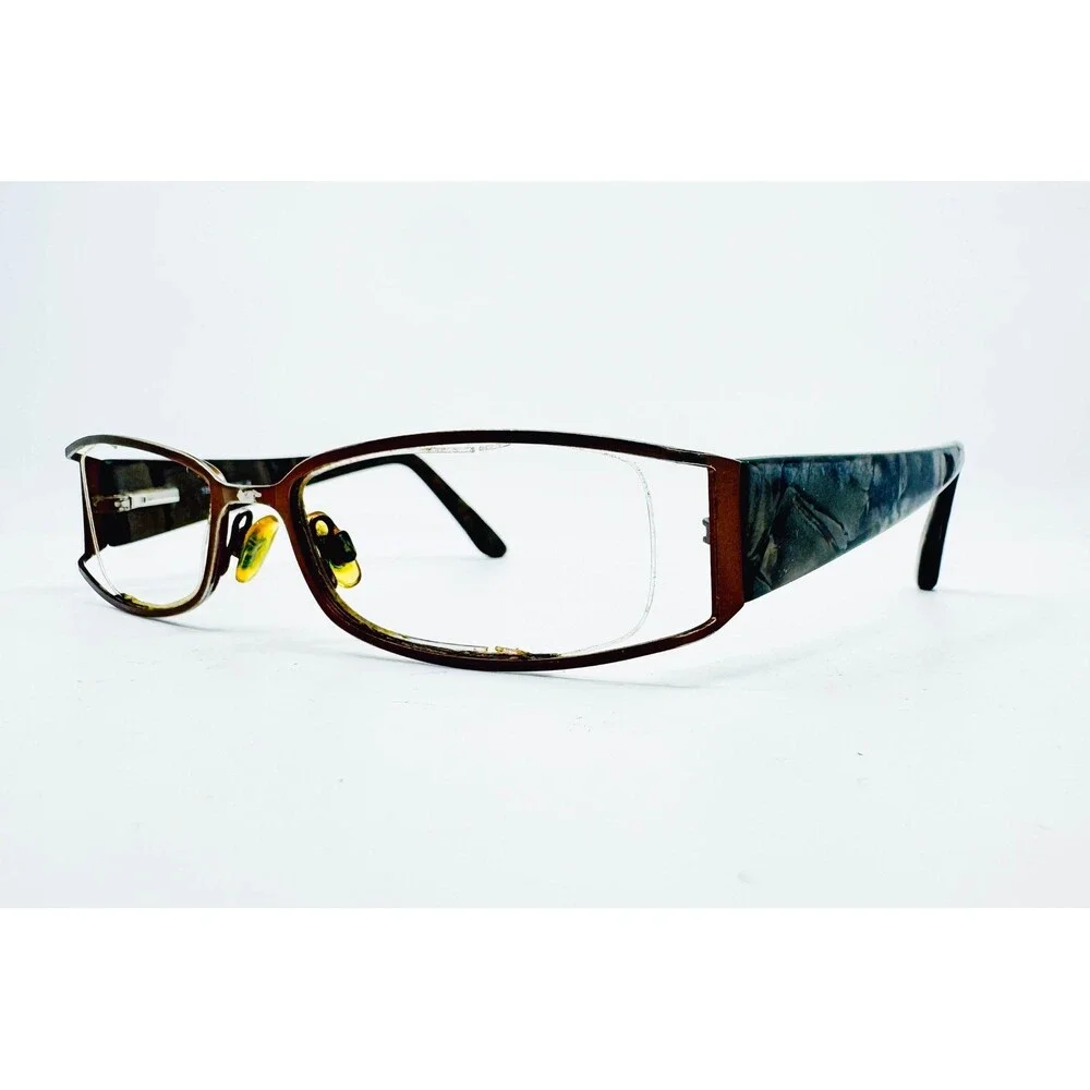 Covergirl Eyeglasses Womens Brown Marble CG814 Col.776 51-17-135